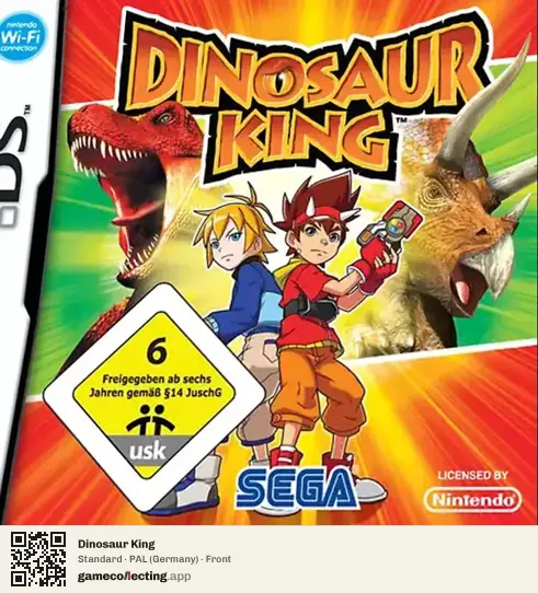 Dinosaur King Nintendo DS, Germany box front
