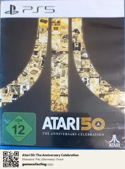 Atari 50: The Anniversary Celebration PlayStation 5, Germany box front