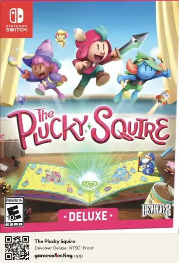 The Plucky Squire Nintendo Switch, NTSC box front