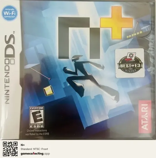 N+ Nintendo DS, NTSC box front