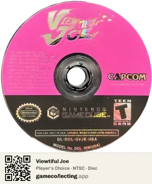 Viewtiful Joe Nintendo GameCube, NTSC disc