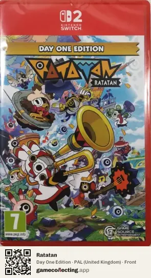 Ratatan Nintendo Switch 2, United Kingdom box front
