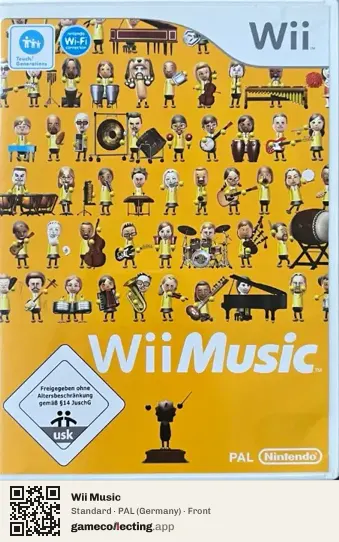 Wii Music Nintendo Wii, Germany box front