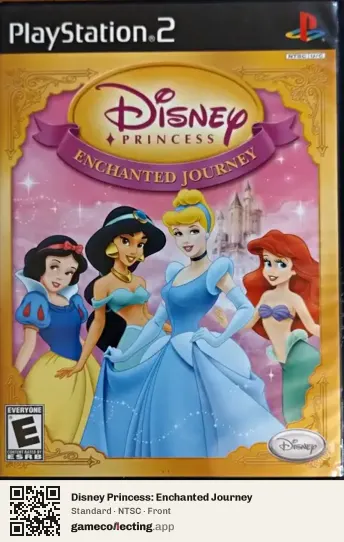 Disney Princess: Enchanted Journey PlayStation 2, NTSC box front