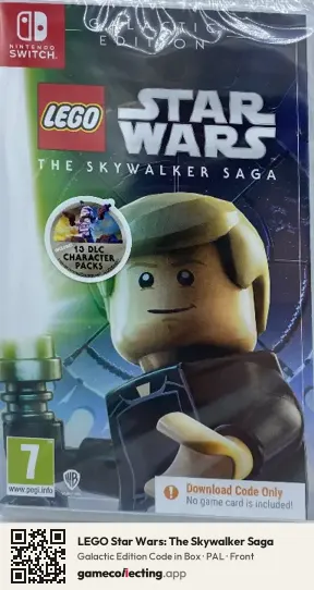 LEGO Star Wars: The Skywalker Saga Nintendo Switch, PAL box front