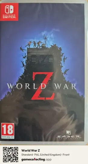World War Z Nintendo Switch, United Kingdom box front