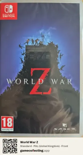 World War Z Nintendo Switch, United Kingdom box front