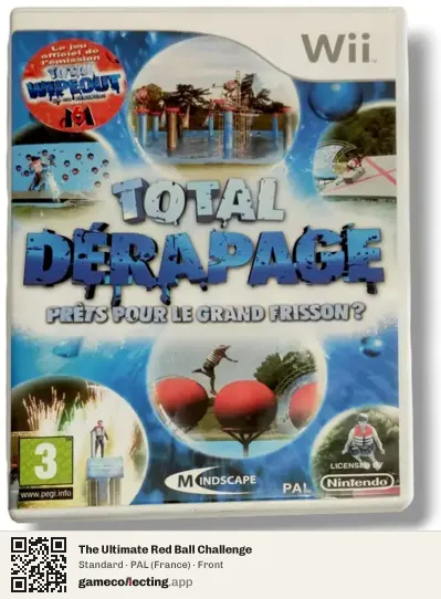 The Ultimate Red Ball Challenge Nintendo Wii, France box front