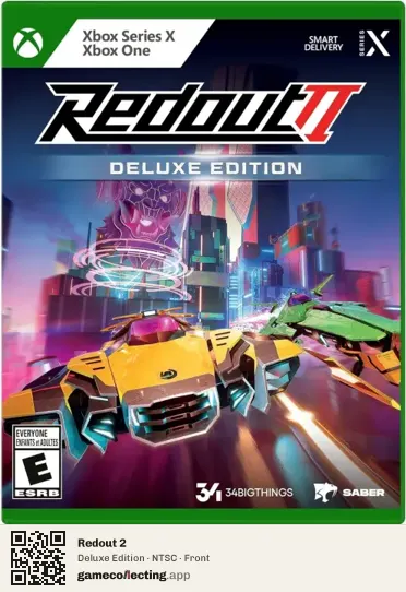 Redout 2 Xbox Series X, NTSC box front