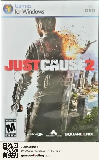 Just Cause 2 Computer, NTSC box front