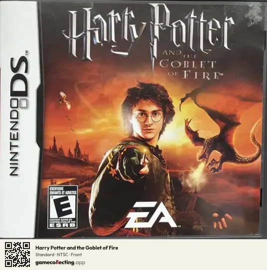Harry Potter and the Goblet of Fire Nintendo DS, NTSC box front
