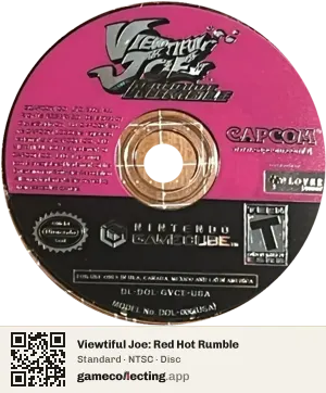 Viewtiful Joe: Red Hot Rumble Nintendo GameCube, NTSC disc
