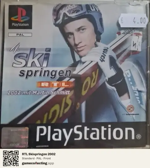 RTL Skispringen 2002 PlayStation, PAL box front