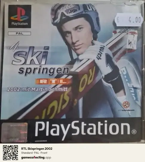 RTL Skispringen 2002 PlayStation, PAL box front