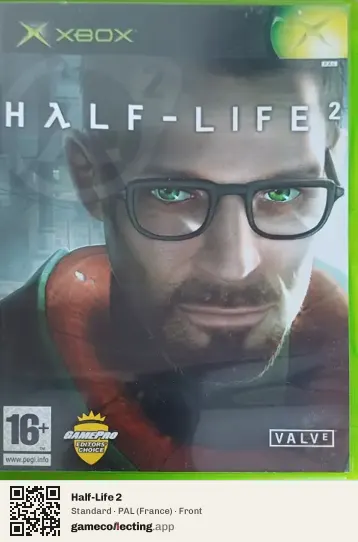 Half-Life 2 Xbox, France box front