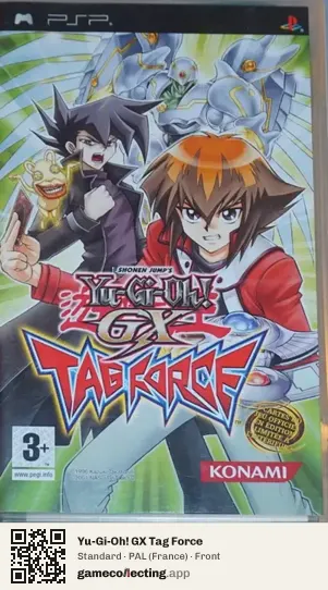 Yu-Gi-Oh! GX Tag Force PlayStation Portable, France box front