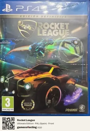 Rocket League PlayStation 4, Spain box front