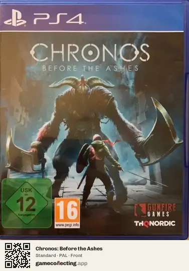 Chronos: Before the Ashes PlayStation 4, PAL box front