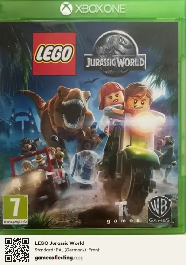 LEGO Jurassic World Xbox One, Germany box front