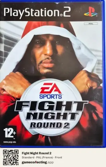 Fight Night Round 2 PlayStation 2, France box front