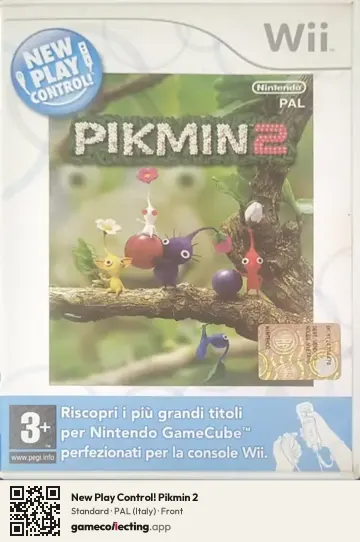 New Play Control! Pikmin 2 Nintendo Wii, Italy box front