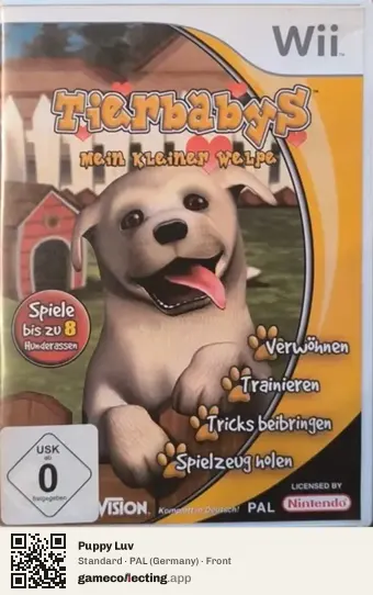 Puppy Luv Nintendo Wii, Germany box front