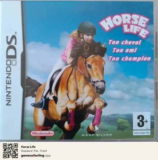 Horse Life Nintendo DS, PAL box front