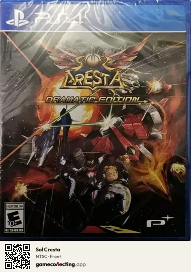 Sol Cresta PlayStation 4, NTSC box front