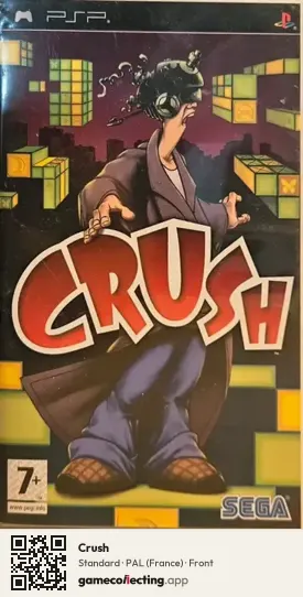 Crush PlayStation Portable, France box front