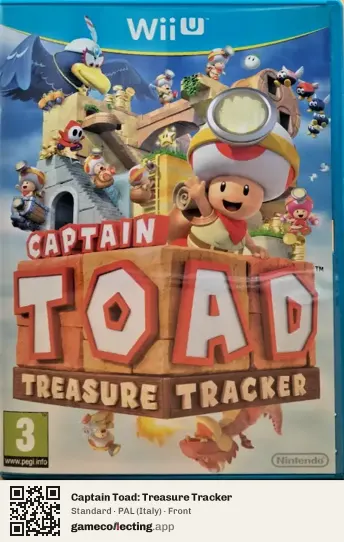 Captain Toad: Treasure Tracker Nintendo Wii U, Italy box front