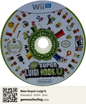 New Super Luigi U Nintendo Wii U, NTSC disc