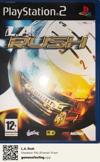 L.A. Rush PlayStation 2, France box front