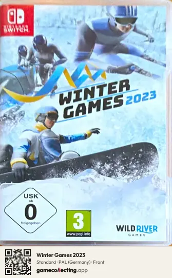 Winter Games 2023 Nintendo Switch, Germany box front