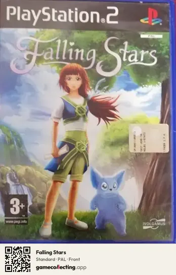 Falling Stars PlayStation 2, PAL box front