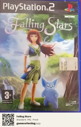 Falling Stars PlayStation 2, PAL box front