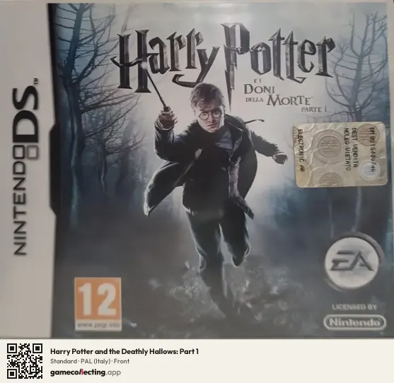 Harry Potter and the Deathly Hallows: Part 1 Nintendo DS, Italy box front