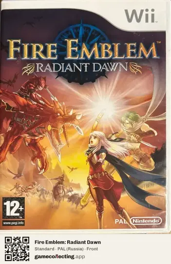 Fire Emblem: Radiant Dawn Nintendo Wii, Russia box front