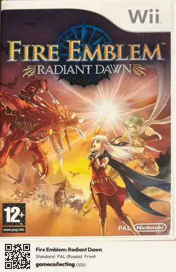 Fire Emblem: Radiant Dawn Nintendo Wii, Russia box front