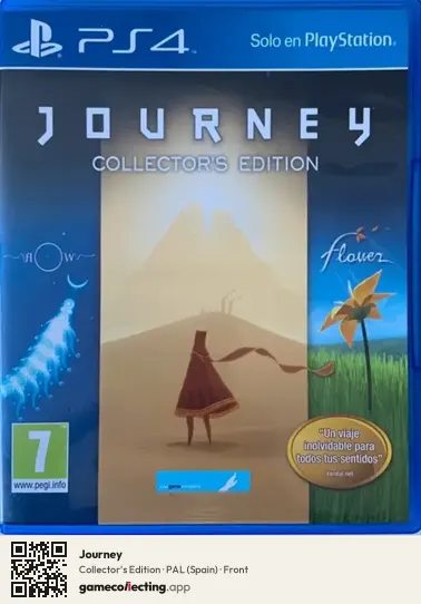 Journey PlayStation 4, Spain box front