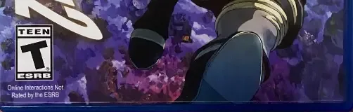 Gravity Rush 2, the ESRB box on its front