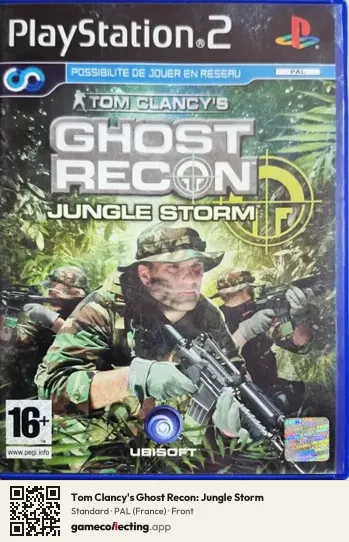 Tom Clancy's Ghost Recon: Jungle Storm PlayStation 2, France box front