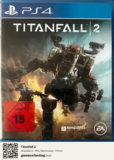 Titanfall 2 PlayStation 4, Germany box front