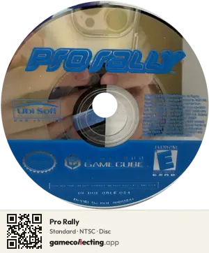 Pro Rally Nintendo GameCube, NTSC disc
