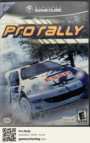 Pro Rally Nintendo GameCube, NTSC box front