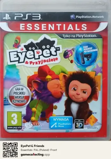EyePet & Friends PlayStation 3, Poland box front
