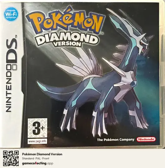 Pokémon Diamond Version Nintendo DS, PAL box front