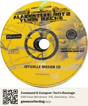 Command & Conquer: Yuri's Revenge Computer, PAL disc