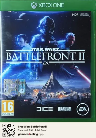 Star Wars Battlefront II Xbox One, Italy box front