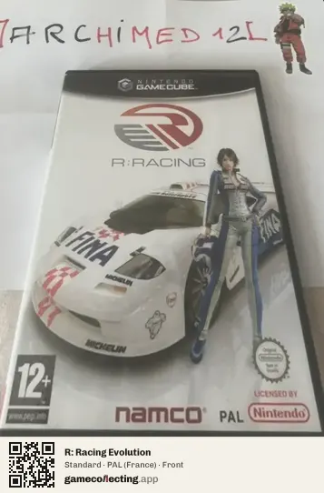 R: Racing Evolution Nintendo GameCube, France box front