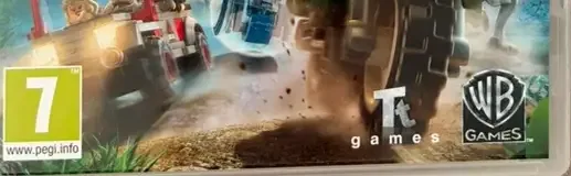 LEGO Jurassic World, the PEGI square on its front